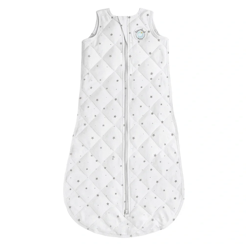 Dreamland Baby Dream Weighted Sack in Grey Star 0-6 months